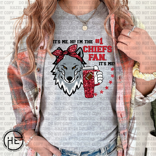 KC Wolf Fan DTF Transfer