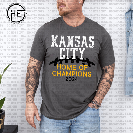 KC Home Of Champs V4 DTF Transfer