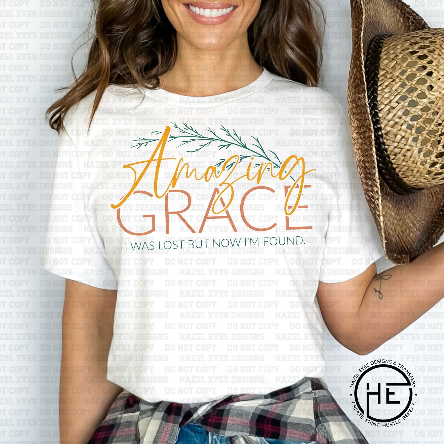 Amazing Grace - DTF Transfer