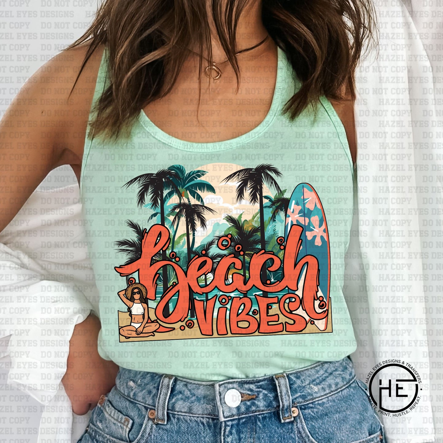 Beach Vibes - DTF Transfer