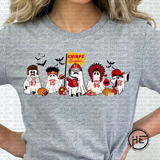 Chiefs Kingdom Ghosts - DTF Transfer