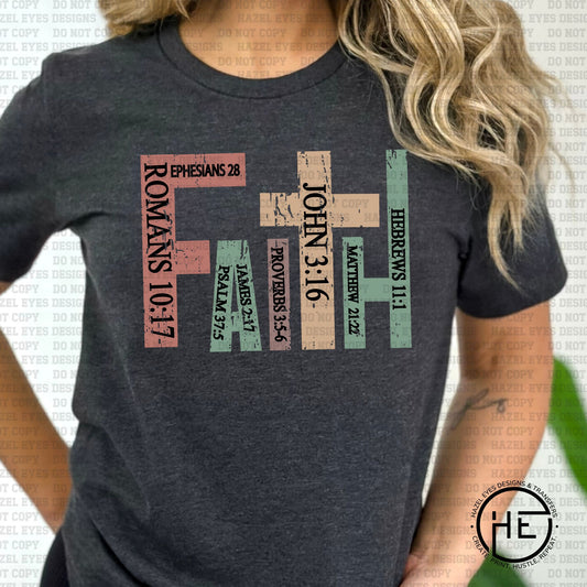 Faith Verses - DTF Transfer