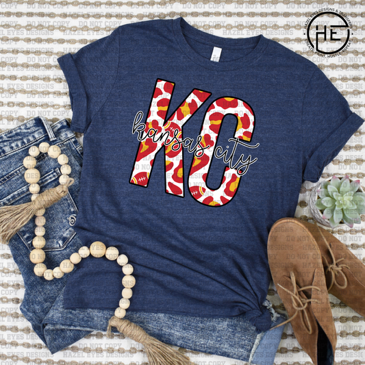 Football Cheetah KC DTF Transfer