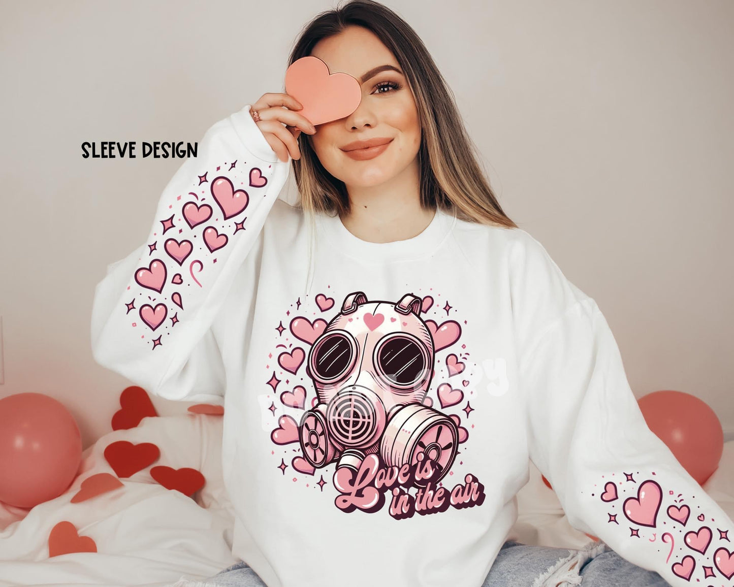 Love is in the air without background