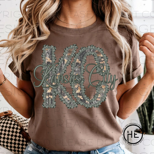 KC Camo Ruffles - DTF Transfer