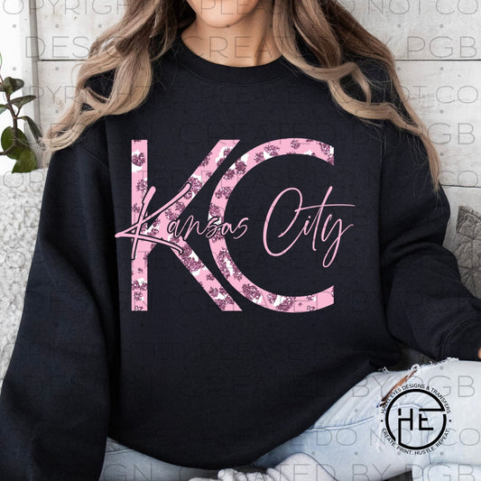 Pink Leopard KC - DTF Transfer