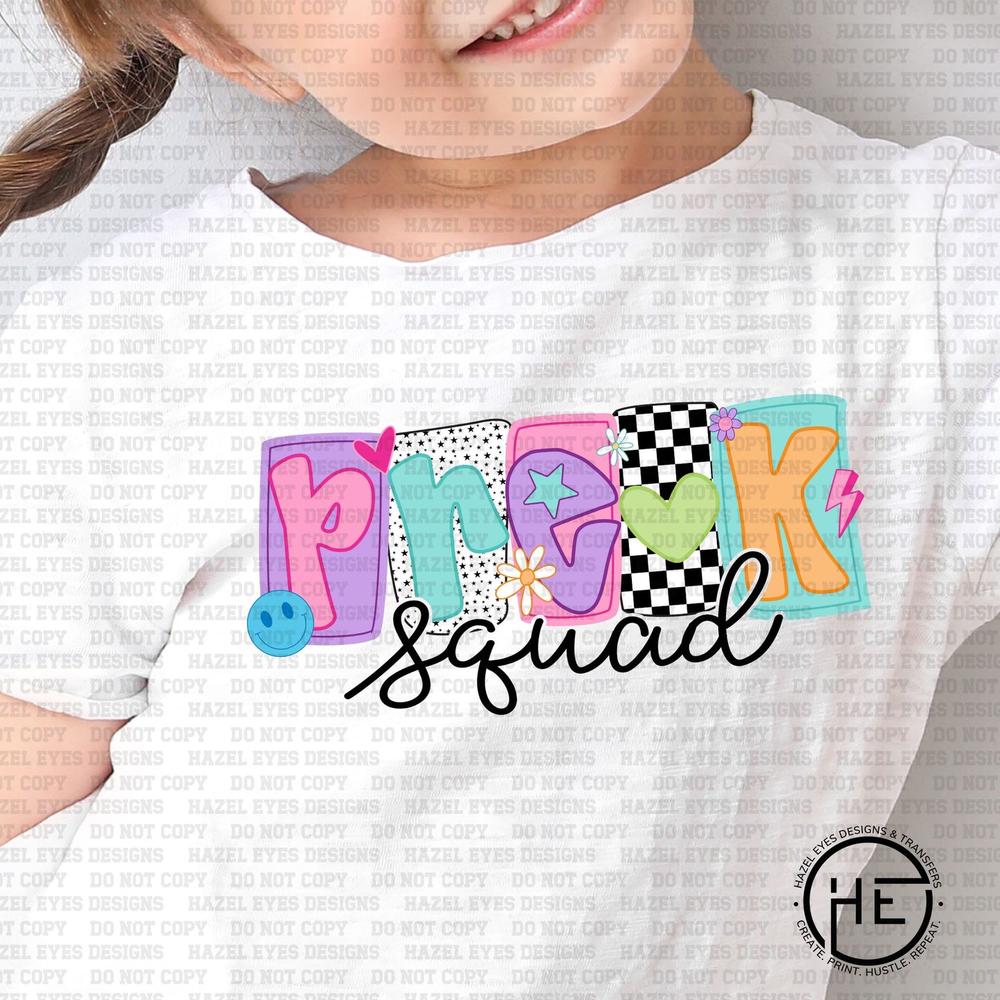 Pre-K Squad - DTF Transfer