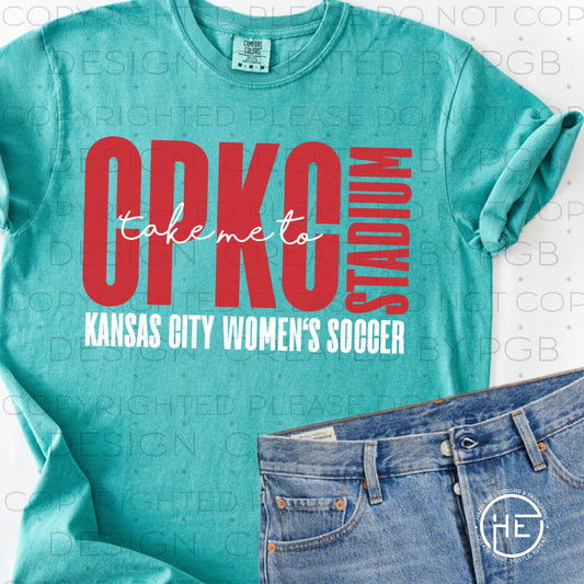 Take Me Out to CPKC - DTF Transfer
