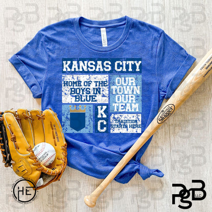 KC Baseball Collage - DTF Transfer