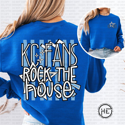 KC Fans Rock the House - DTF Transfer
