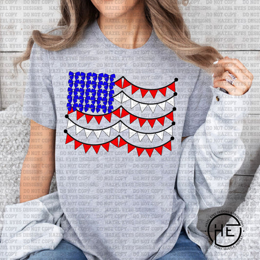 Bow Pennant Flag - DTF Transfer