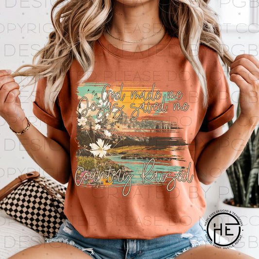 Country Raised - DTF Transfer