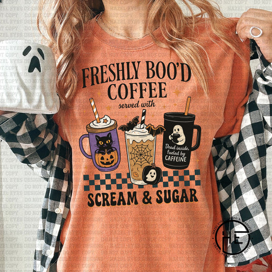 Freshly Boo'd Coffee - DTF Transfer