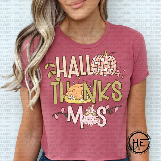 Hallo-Thanks-Mas - DTF Transfer