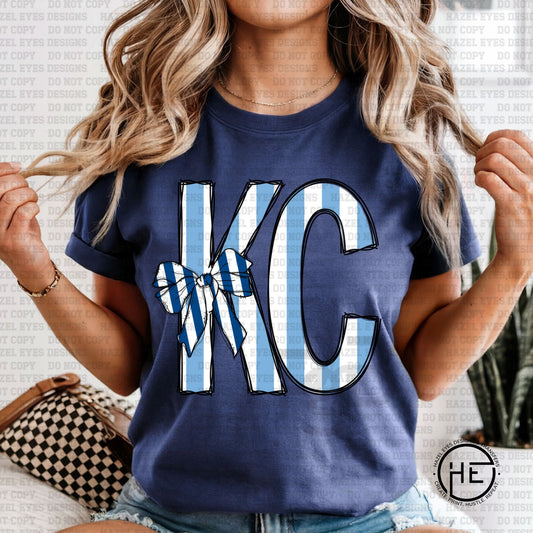 KC Stripes Baseball - DTF Transfer