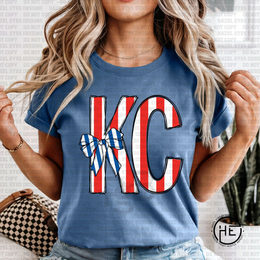 KC Stripes Comets - DTF Transfer