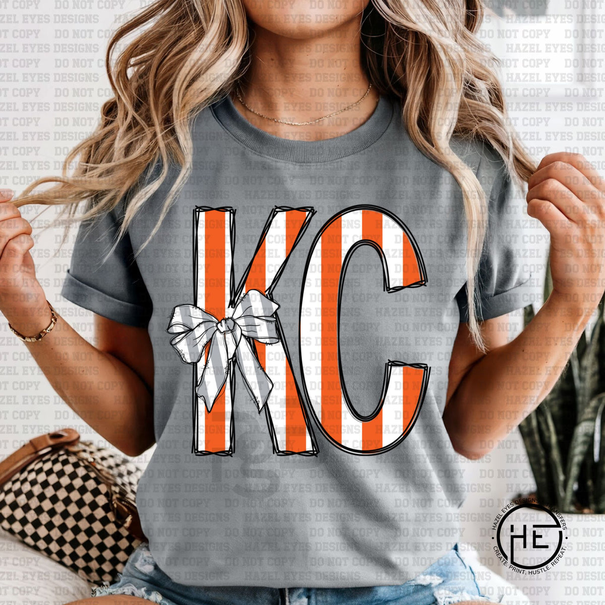 KC Stripes Hockey - DTF Transfer