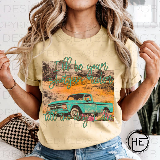 Shotgun Rider - DTF Transfer