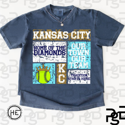 KC Softball Collage - DTF Transfer