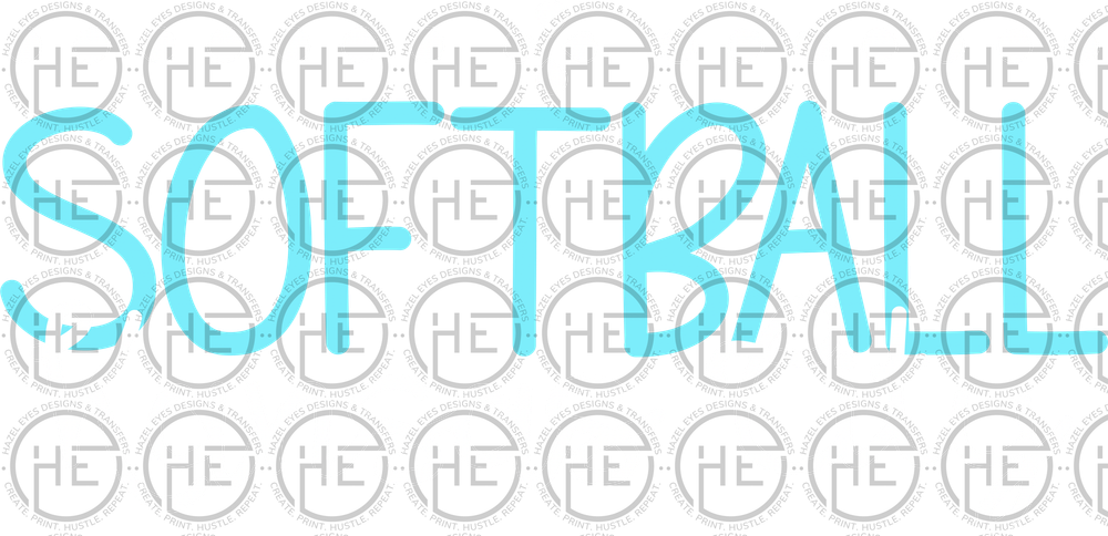 Softball Kansas City Simple Dots - DTF Transfer