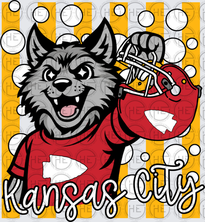 KC Wolf Player - DTF Transfer