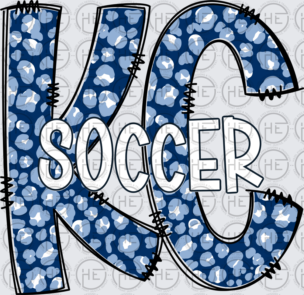 Leopard KC Sporting Soccer - DTF Transfer