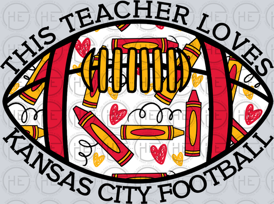 TEACHER LOVES KC FOOTBALL 2