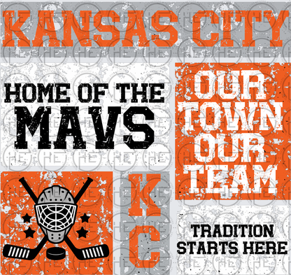 KC Hockey Collage - DTF Transfer