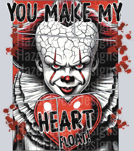 You make my heart float