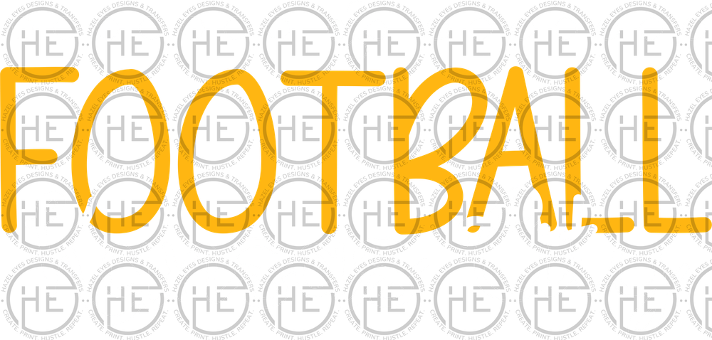 KC Football Simple Dots - DTF Transfer
