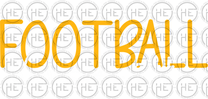 KC Football Simple Dots - DTF Transfer