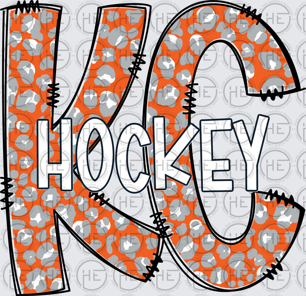 Leopard KC Hockey - DTF Transfer