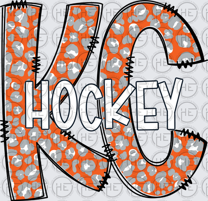 Leopard KC Hockey - DTF Transfer