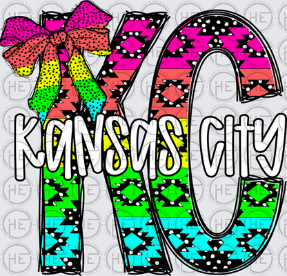 Neon Southwest Kansas City - DTF Transfer