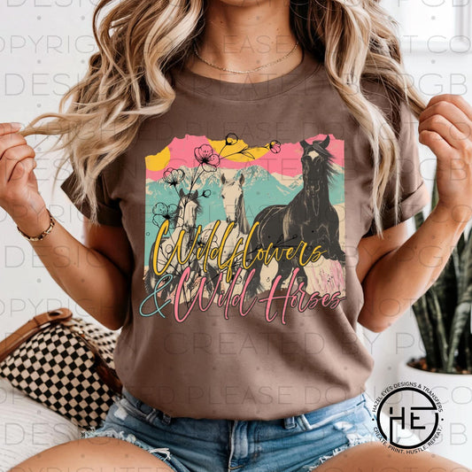 Wild Horses - DTF Transfer