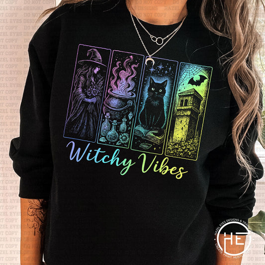 Witchy Vibes Ombre- DTF Transfer